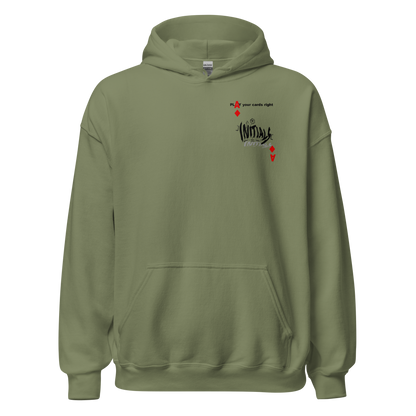 Play your cards right Hoodie